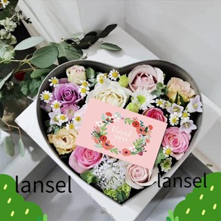 LANSEL ร้านค้าปลีกออนไลน์ ขนาดเล็ก ลายดอกไม้ Thank You For Your Order