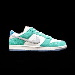 Aj DUNK SB รองเท้าผ้าใบลําลอง ข้อสั้น สีเขียว สําหรับผู้หญิง k