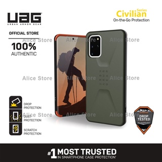 Uag เคสโทรศัพท์มือถือ สีเขียวทหาร กันกระแทก สําหรับ Samsung Galaxy S20 Ultra S20