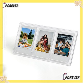 Forever กรอบรูปแนวตั้ง 3 ช่อง สําหรับ Fujifilm Instax mini