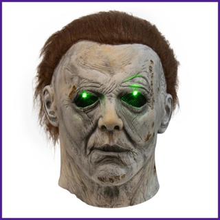 พร็อพคอสเพลย์ Michael Myers Face Cover น่ากลัว สําหรับปาร์ตี้ฮาโลวีน