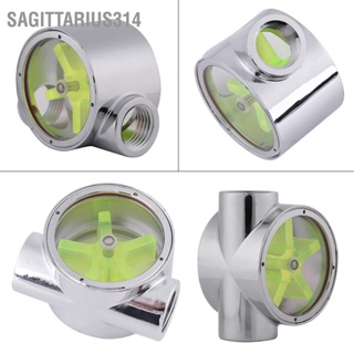 Sagittarius314 โลหะผสมทังสเตน G1 / 4 "ตัวบ่งชี้การไหลของน้ำหล่อเย็นคอมพิวเตอร์ด้ายมาตรฐานหญิงถึงหญิง