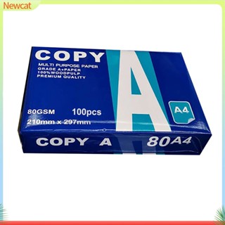 {Newcat} กระดาษคัดลอก ขนาด A4 อเนกประสงค์ สําหรับเครื่องพิมพ์ศิลปะ 100 ชิ้น