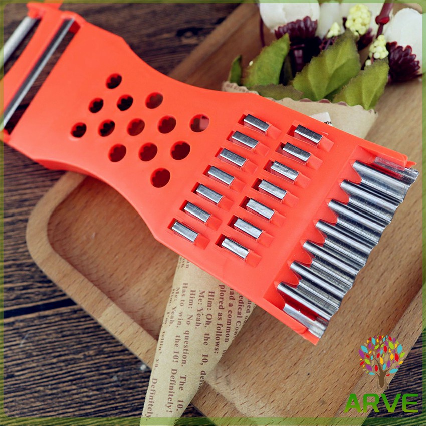 ที่ขูดมะละกอ แบบหนา มีดปอกผลไม้ 5in1 พร้อมส่ง veggie chopper