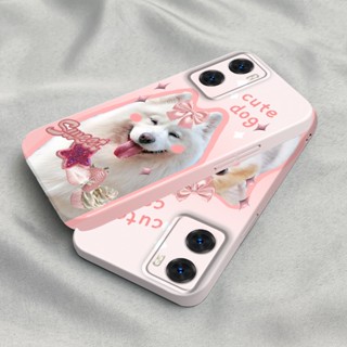 เคสโทรศัพท์มือถือ PC แข็ง ปิดด้านหลัง ลายแมวน่ารัก แวววาว สําหรับ Oppo A57 2022 4G A77s A77 A17 F11 A9 A5 A11 A55 A56 A92S Reno4 Z A93