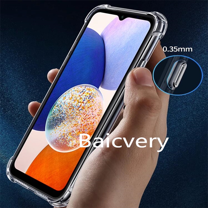 กรณี Sharp Aquos Sense4 Sense 4 Lite Sense 5G กรณีคุณภาพสูง Clear Soft TPU ฝาครอบป ้ องกัน Shock Pro