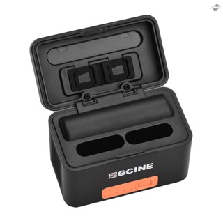 {fly} ZGCINE PS-BX1 Portable Camera Battery Fast Charging Case 5200mAh Wireless Dual Battery Charger with Type-C Port Replacement for  NP-BX1 Battery