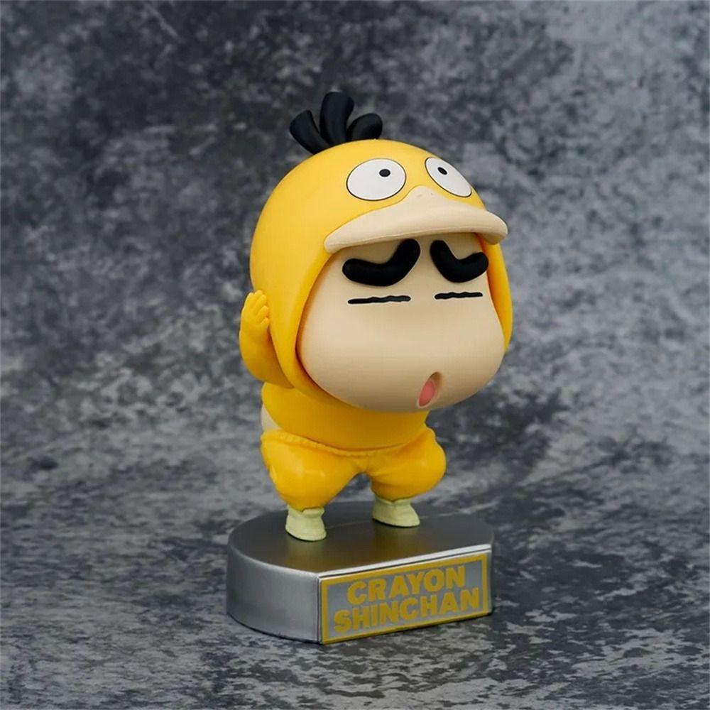 Keepin Crayon Shin-Chan รูป, Cos Psyduck ของเล่น Shinnosuke Nohara รูป, น่ารักตุ๊กตาอะนิเมะ 15 ซม.การ์ตูน Shin-Chan Action Figure แฟนสะสม