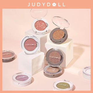 Judydoll อายแชโดว์โมโนโครม เนื้อแมตต์ ประกายไข่มุก เพิ่มความกระจ่างใส สําหรับแต่งหน้า