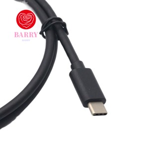 Barry สายเคเบิลต่อขยาย Type C 0.3 ม. 0.5 ม. 1 ม. 1.5 ม. สีดํา ตัวผู้ เป็นตัวเมีย พร้อมรูสกรู USB3.1