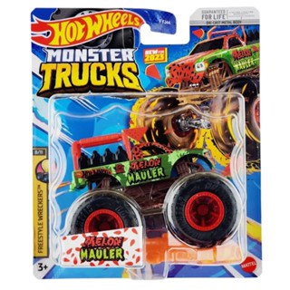 Hot Wheels Monster Trucks Freestyle Wreckers Melon Mauler