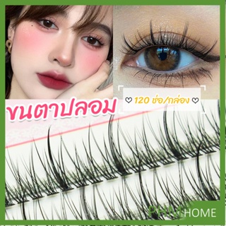 ขนตาปลอม ขนตาปลอมแต่งหน้ามืออาชีพ 120 ช่อ ช่อคนตาเทรนสาวเวียดนาม  Little devil false eyelashes