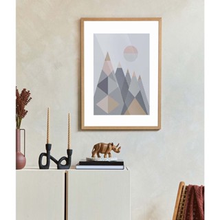 SB Design Square LS ภาพแขวน รุ่น #PPR43642/40X50 ผ้า/MOUNTAINS (43x3x53 ซม.) แบรนด์ LIVING STORY