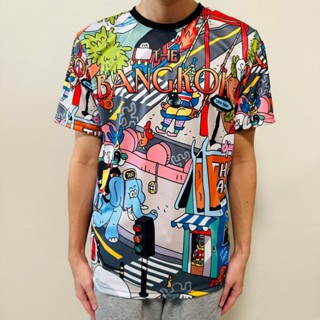 เสื้อยืดลาย BANGKOK ไทยแลนด์ แสดงความเป็นไทย ลายใหม่ล่าสุด
