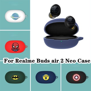 【Yoshida】เคสหูฟัง แบบนิ่ม ลายการ์ตูน สําหรับ Realme Buds Air 2 Neo Air 2 Neo