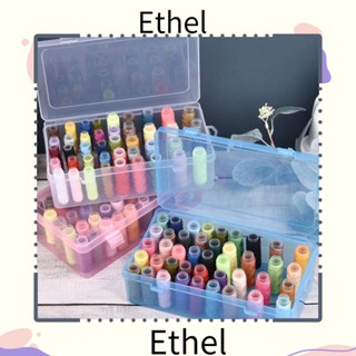 Ethel1 กล่องใส 42 แกน สําหรับจัดเก็บด้ายเย็บผ้า