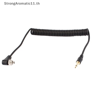 Strongaromatic สายเคเบิลซิงค์แฟลช 3.5 มม. เป็นตัวผู้ สําหรับไฟสตูดิโอทริกเกอร์