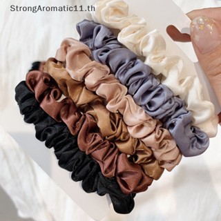 Strongaromatic ยางรัดผม แบบยืดหยุ่น เครื่องประดับ สําหรับผู้หญิง 6 ชิ้น