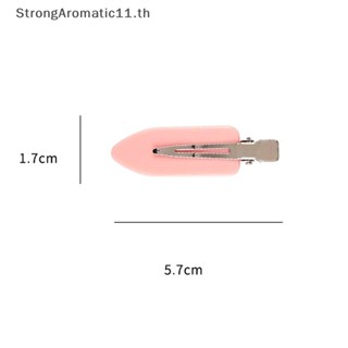 Strongaromatic กิ๊บติดผม โลหะ ไร้รอยต่อ น่ารัก เครื่องประดับ สําหรับผู้หญิง 4 ชิ้น