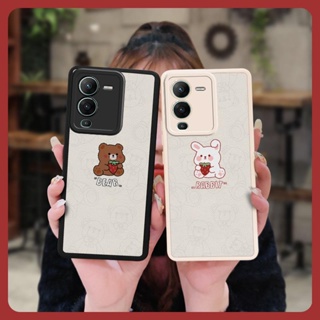 simple Silica gel Phone Case For VIVO S15 5G couple luxurious Dirt-resistant soft shell Waterproof creative heat dissipation