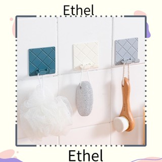 Ethel1 ตะขอแขวนปลั๊กไฟ แบบติดผนัง พับได้ อเนกประสงค์ ไม่ต้องเจาะผนัง สําหรับห้องครัว ห้องน้ํา