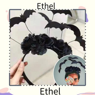 Ethel1 ที่คาดศีรษะ รูปฟักทองค้างคาว ค้างคาว พร็อพคอสเพลย์ เทศกาลฮาโลวีน สําหรับเด็ก และผู้ใหญ่