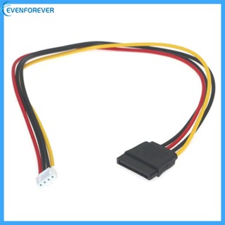 สายเคเบิลแปลงพาวเวอร์ซัพพลาย EV SATA15P เป็น 4P ITX ขนาดเล็ก สําหรับ ITX PCs 20 ซม. 7 87 นิ้ว