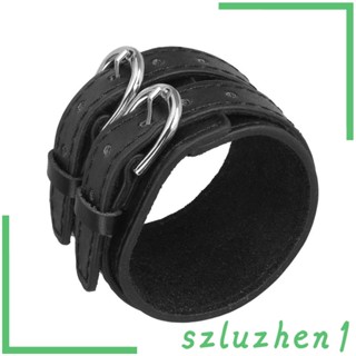 [Szluzhen1] กําไลข้อมือหนัง PU หลากสี สําหรับผู้ชาย