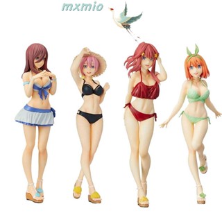 Mxmio ฟิกเกอร์อนิเมะ Nakano Miku Gotoubun No Hanayome สร้างสรรค์ สําหรับตกแต่งบ้าน