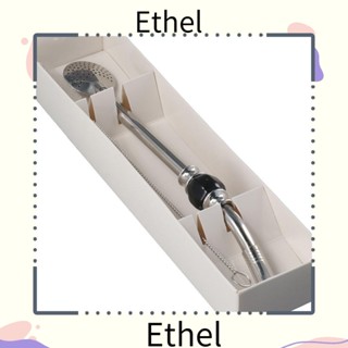 Ethel1 ช้อนกรอง พร้อมแปรงทําความสะอาด ถอดออกได้ ยาว 8.5 นิ้ว สําหรับออฟฟิศ