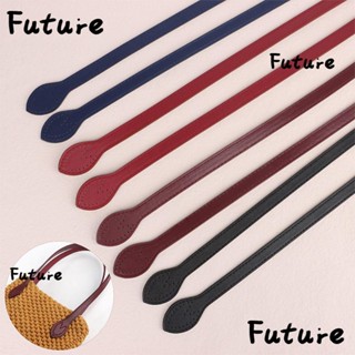 Future สายกระเป๋าถือ หนัง PU 60 ซม. ถอดออกได้ แบบเปลี่ยน สีพื้น แฟชั่นสําหรับผู้หญิง