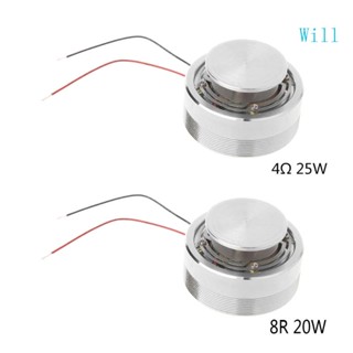 Will ลําโพงสั่นสะเทือน เสียงเบสหนักแน่น 50 มม. 4Ω 25W 8Ω 20W DIY 1 ชิ้น