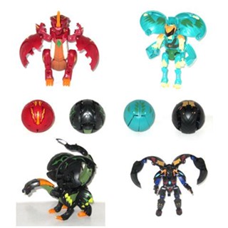 【สินค้าเฉพาะจุด】บาคุกัน  Bakugan Bakugan หุ่นยนต์แปลงร่างไข่แม่เหล็ก เส้นผ่าศูนย์กลาง 10 ซม. ของเล่นสําหรับเด็ก