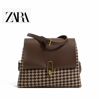 Zara Niche กระเป๋าสะพายไหล่ลําลอง ทรงสี่เหลี่ยม ขนาดเล็ก เข้ากับทุกการแต่งกาย แฟชั่นสําหรับสตรี