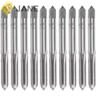 Jane ดอกต๊าปเรียว เมตริกสีเงิน M5X0.8 มม. ความเร็วสูง สําหรับงานโลหะ