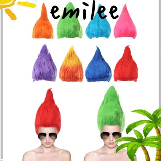 Emilee Elf Pixie วิกผม คุณภาพสูง ลวด K ที่มีสีสัน / ลวด P วิกผม สําหรับผู้ใหญ่