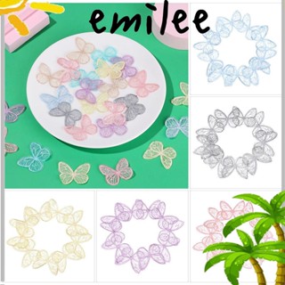 EMILEE ผ้าโพลีเอสเตอร์ แต่งพู่ ละลายน้ําได้ สําหรับตกแต่งขอบเสื้อผ้า DIY จํานวน 10 ชิ้น