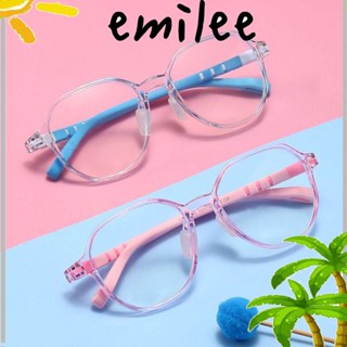 Emilee แว่นตา TR90 ป้องกันแสงสีฟ้า ใส่สบาย แฟชั่น สําหรับเด็กผู้ชาย และเด็กผู้หญิง