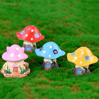 Tolongtrip&gt; บ้านเห็ดจิ๋ว สําหรับตกแต่งสวนขวด