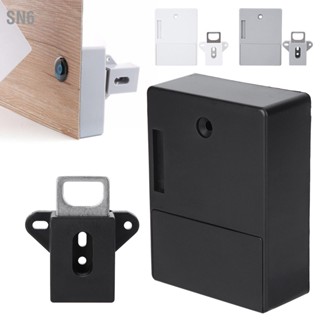 SN6 125KHz Smart Cabinet Lock การเปิดบัตรอิเล็กทรอนิกส์ RFID ไม่มีการเจาะสำหรับตู้เก็บของซาวน่าตู้เสื้อผ้า