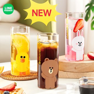 Graby2023line FRIENDS แก้วมักดื่มน้ําผลไม้ ชา นม น้ําผลไม้ คุณภาพสูง [สุดคุ้ม CP]