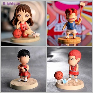 Brightstar ใหม่ ฟิกเกอร์ PVC อนิเมะ Slam Dunk Sakuragi Rukawa ขนาด 10 ซม. ของเล่นสําหรับเด็ก 1 ชิ้น