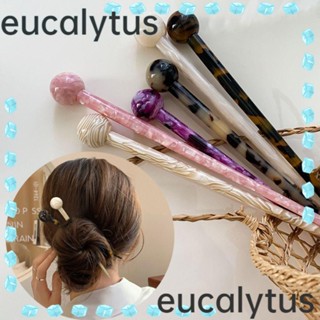 Eucalytus1 กิ๊บติดผม ทรงเรขาคณิต ทรงกลม หลากสี