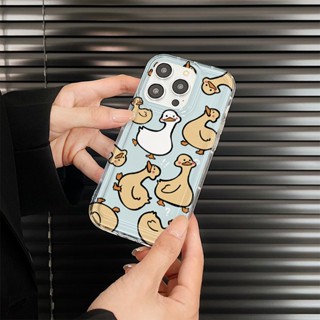 Yiki|เคสโทรศัพท์มือถือแบบนิ่ม TPU ลายการ์ตูนเป็ดน่ารัก สําหรับ Huawei Nova Y90 Y70 11 Pro 11 10SE 10 9 8 7 Pro 10 9SE 9 8SE 8 7SE 7 7i 6SE 5T 3i