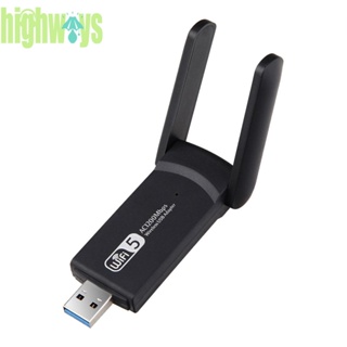 อะแดปเตอร์การ์ดเครือข่าย WiFi USB 3.0 1200Mbps Dual Band 802.11 ac [highways.th]