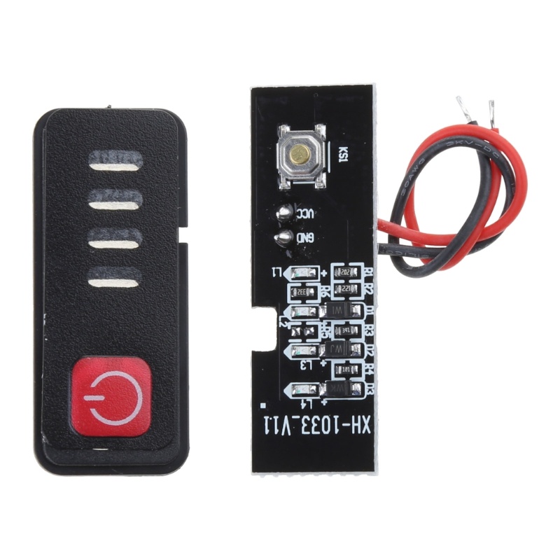 YECHE ไฟแสดงสถานะความจุแบตเตอรี่สําหรับแบตเตอรี่ลิเธียม 18V 21V จอแสดงผล LED พร้อมเชลล์ - รูปที่ 5