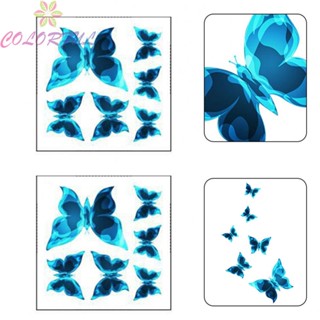 【COLORFUL】Butterfly Pattern Durable Safe Material Enhances Creativity Pack Of 12