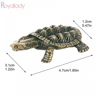 #ROYALLADY#Turtle ตุ๊กตาเต่า ขนาดเล็ก อายุการใช้งานยาว สําหรับตกแต่งบ้าน ออฟฟิศ