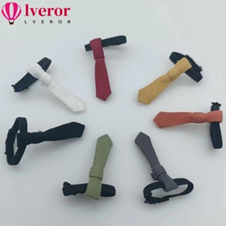 Lveror เนคไทโบว์ ผ้าฝ้าย 7 สี สําหรับตกแต่งเสื้อผ้า
