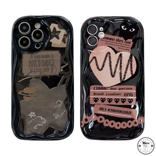 เคสโทรศัพท์มือถือ ขอบโค้ง ลายกราฟฟิตี้ หัวใจ ท้องฟ้ากลางคืน 3D สําหรับ Vivo Y36 Y22 Y16 Y50 Y21s Y12 Y17 Y91C Y21 Y95 Y33s Y02 Y51 Y21A Y35 Y20s Y11 Y27 Y30 Y12s Y15A V25 V27 Y15 Y15s Y91 Y20